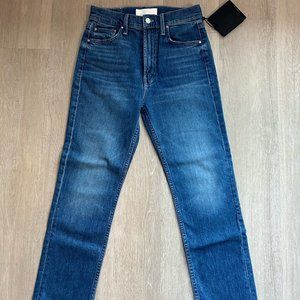MOTHER DENIM, NWT High Waisted Rider Ankle, Color: Running with Scissors Sz. 27